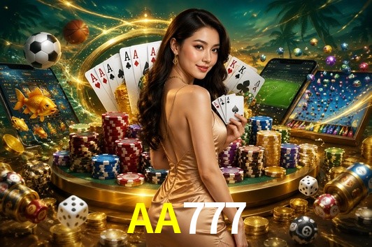 Página principal de AA777 Casino con juegos en vivo y tragamonedas para México