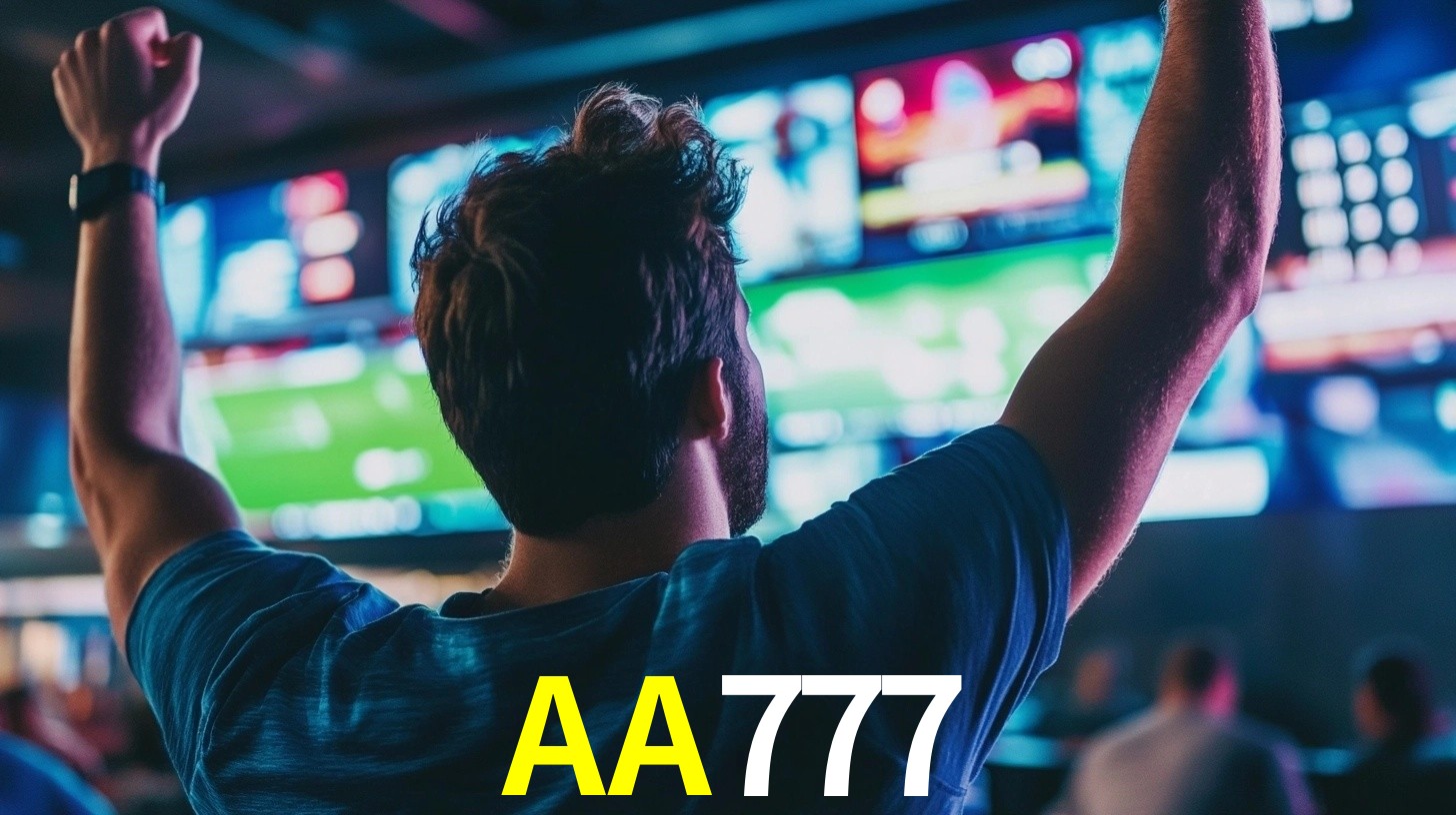 Interfaz de la app móvil AA777 en un smartphone moderno